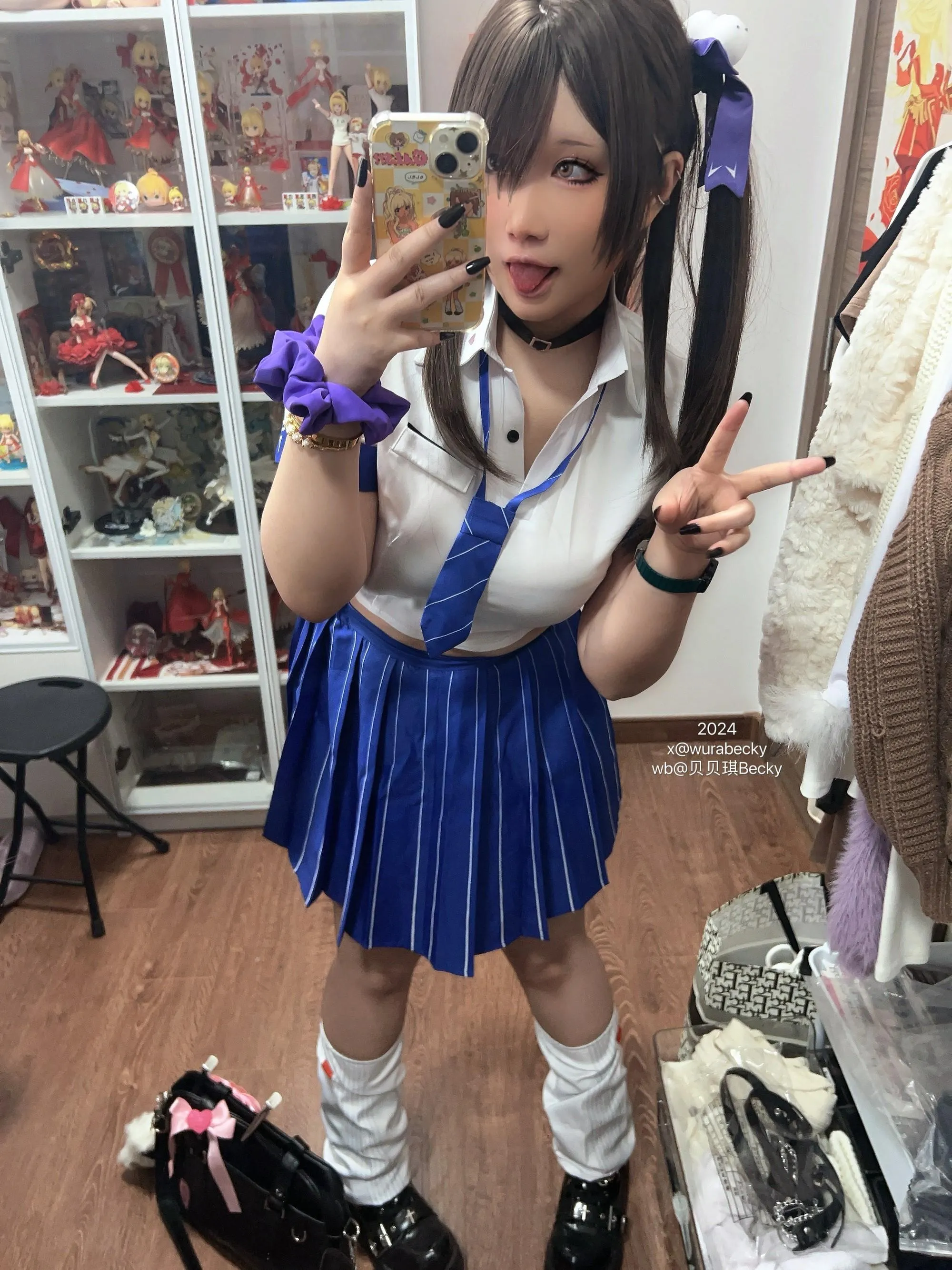 贝贝琪Becky – NO.018 娜嘉-对镜20p [21P]插图